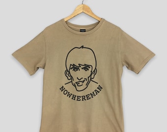Number (n)ine AW02 Nowhereman Brown T Shirt Medium Takahiro Number (n)ine AW02 Nowhereman Brown T Shirt Medium Takahiro