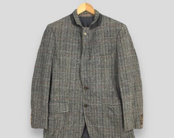 Vintage Burberrys Tweed Coat 1960s | Long Wool Overcoat, Oxford