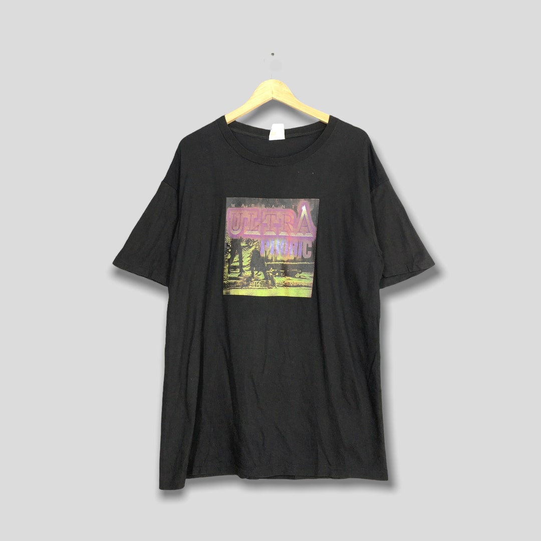 90s USA製 WARRANT ウォレント　Ｔシャツ バンドＴシャツ　ＸＬ　黒 80s 90s USA製WARRANTウォレント ヴィンテージ バンド Tシャツ