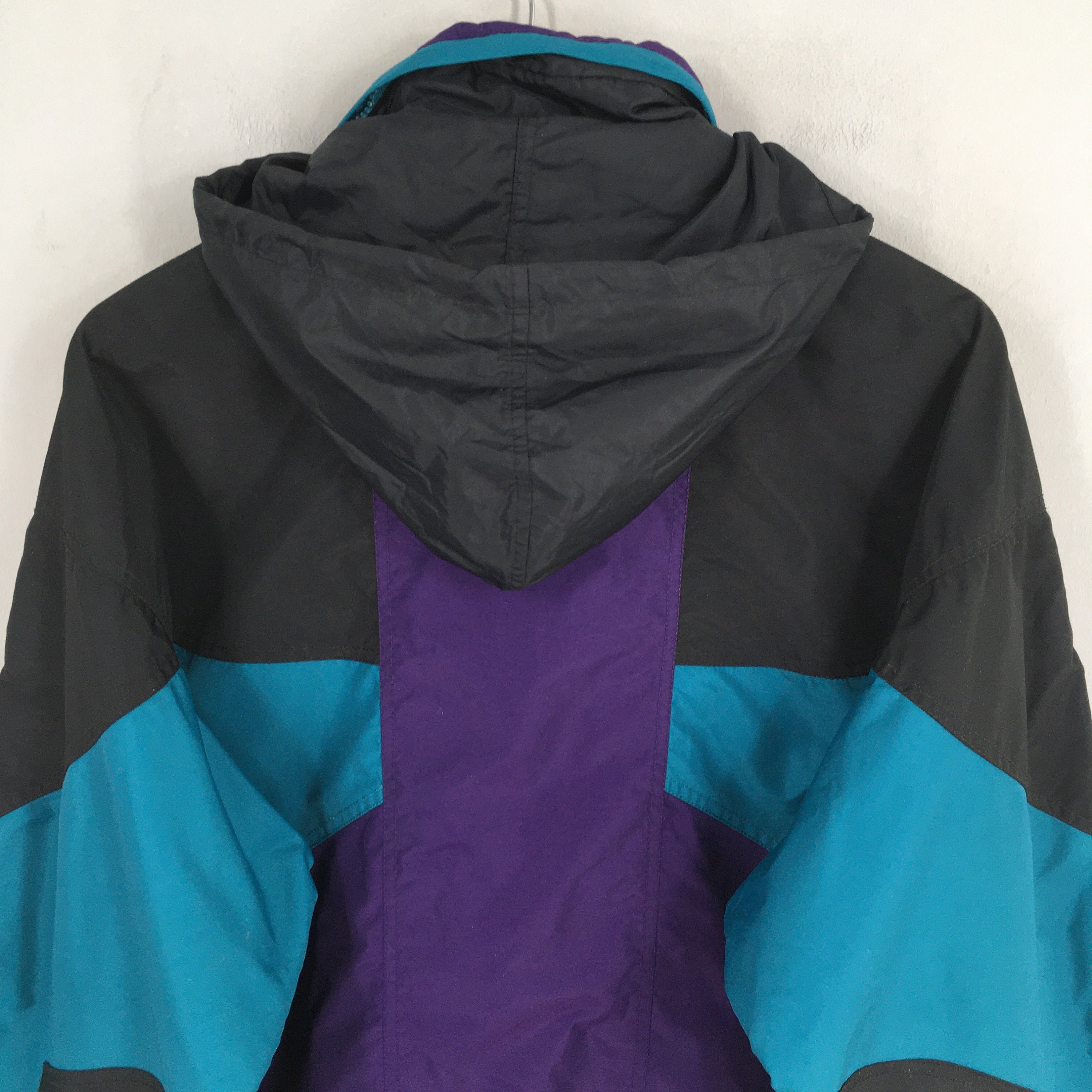 Vintage 90s Columbia Windbreaker Men Jacket Medium Columbia Usa