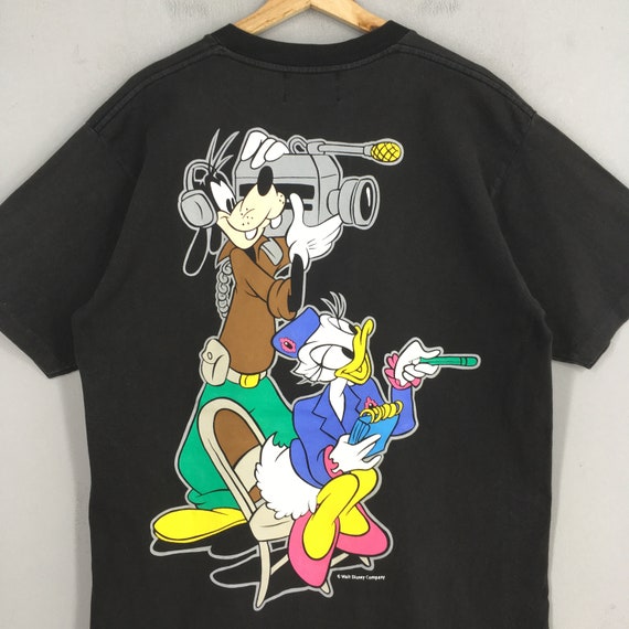ヴィンテージ 90年代 ミッキーマウス ディズニー ハリウッド Tシャツ L