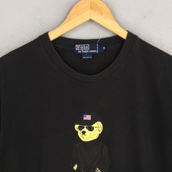 Black polo sales bear t shirt