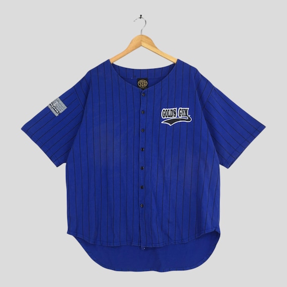 ヴィンテージ 90年代 ゴールドジム ベースボールシャツ ラージ