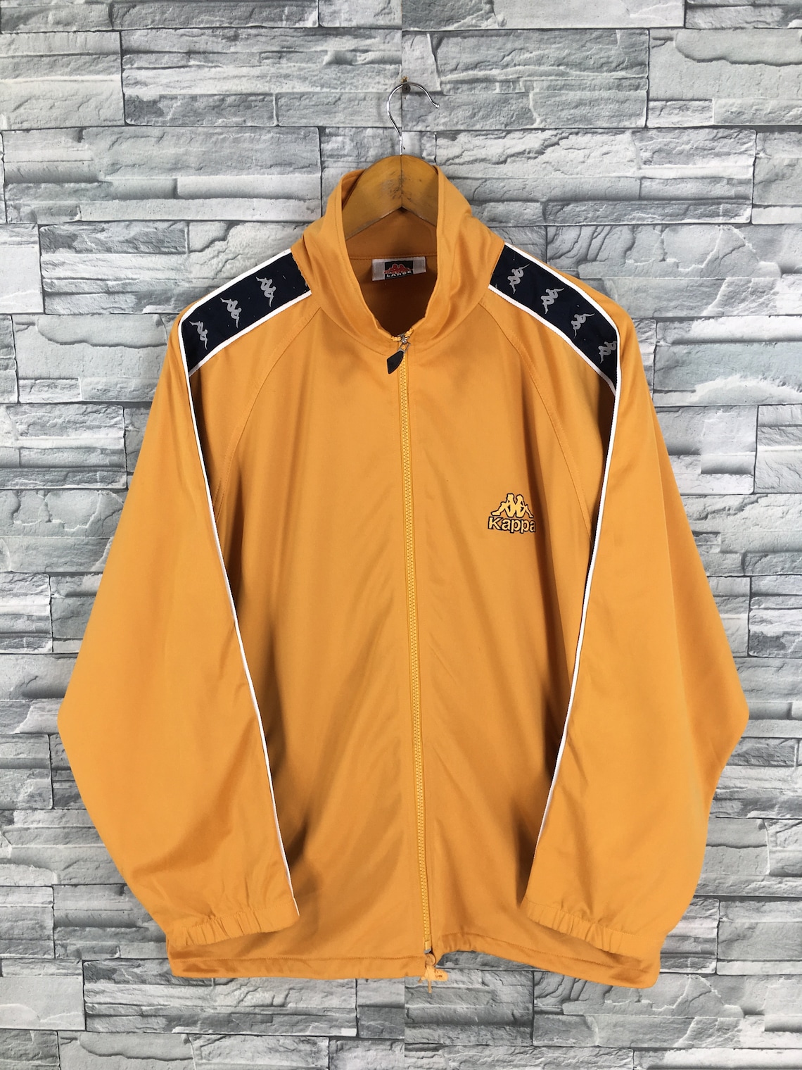 Kappa Sport Track Jacket Large Vintage 90's Kappa Big Logo Etsy