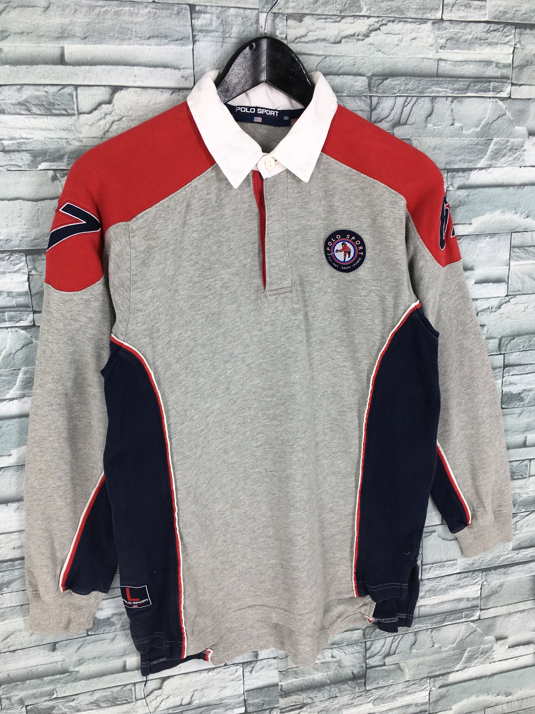 Vintage Polo Sport Rugby Shirt Small 1990's Ralph Lauren - Etsy