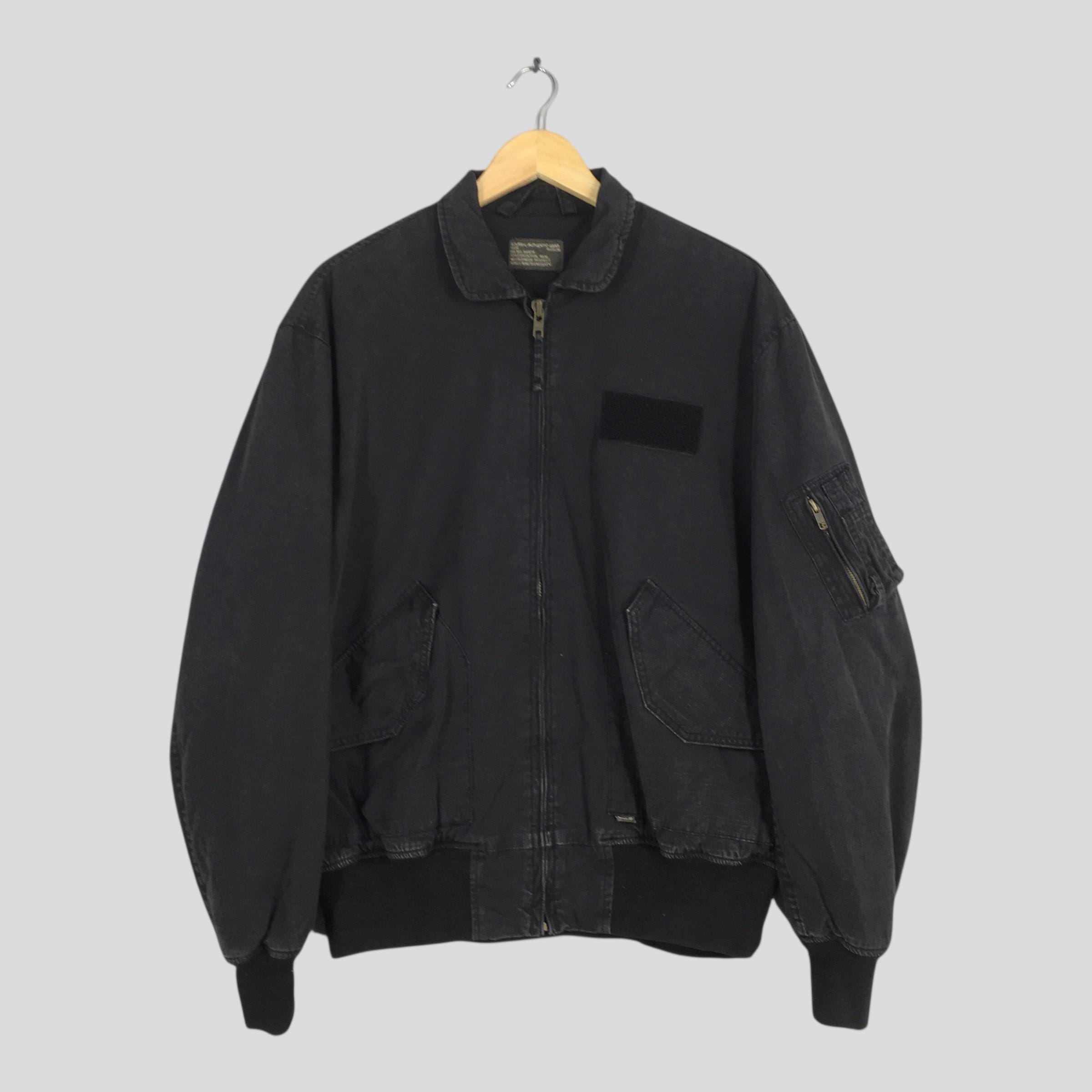 Vintage 90s Stussy MA-1 Flight Jacket Medium Stussy Surplus