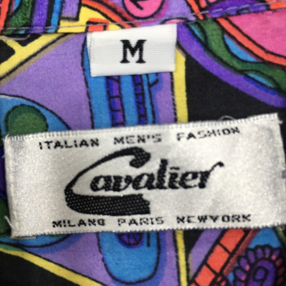 Vintage Cavalier Paris Milano Abstract Party Disc… - image 4