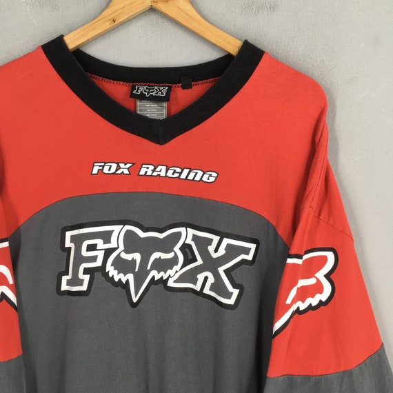 Vintage Y2K Fox Racing Team Motocross T Shirt Xxlarge Fox Vintage Y2K Fox Racing Team Motocross T Shirt Xxlarge Fox