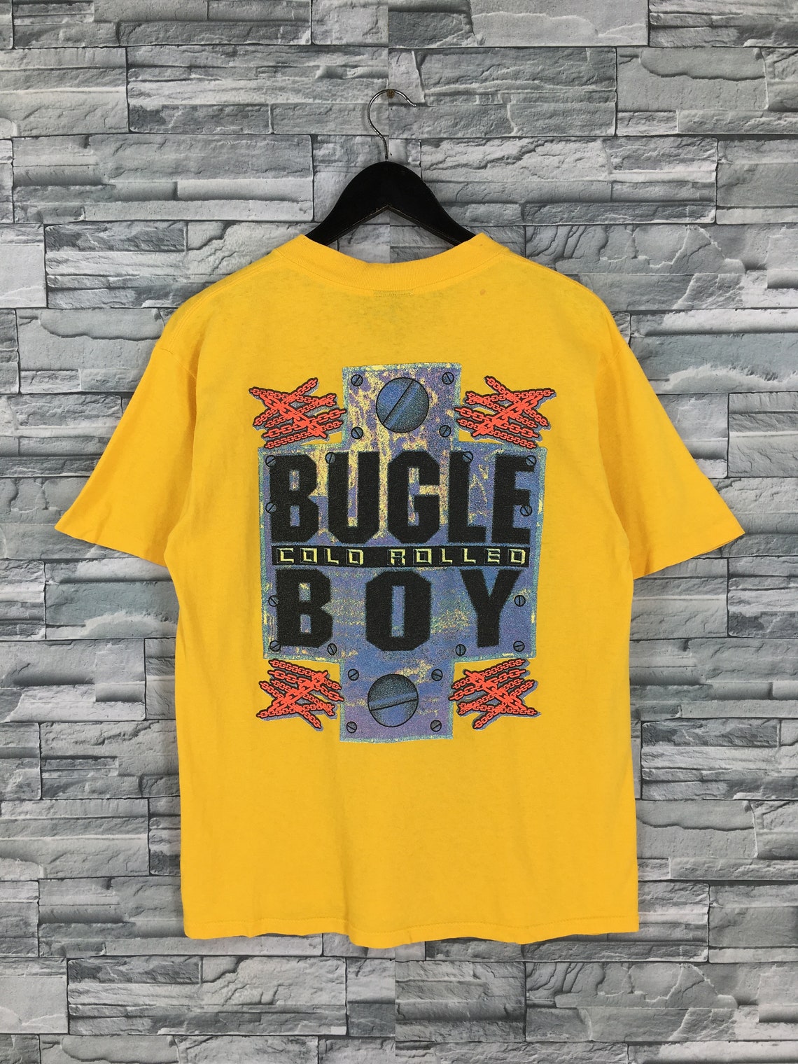 Bugle Boy 90s Usa Tshirt Medium Mens Vintage Bugle Boy Cold Etsy