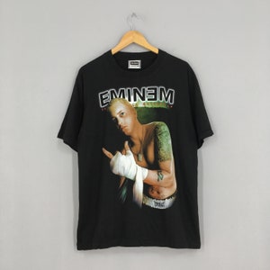 Eminem Rap Singer Promo Tshirt Large Vintage 90s Eminem Hip - Etsy