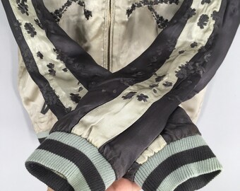 old stussy skull reversible jacket スカジャン old stussy skull reversible jacket スカジャン