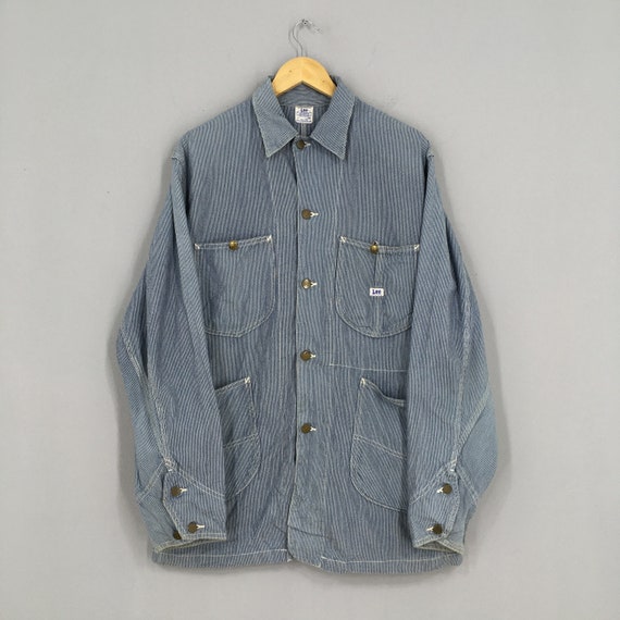 Vintage 1980's LEE Sanforized Denim Worker Jacket
