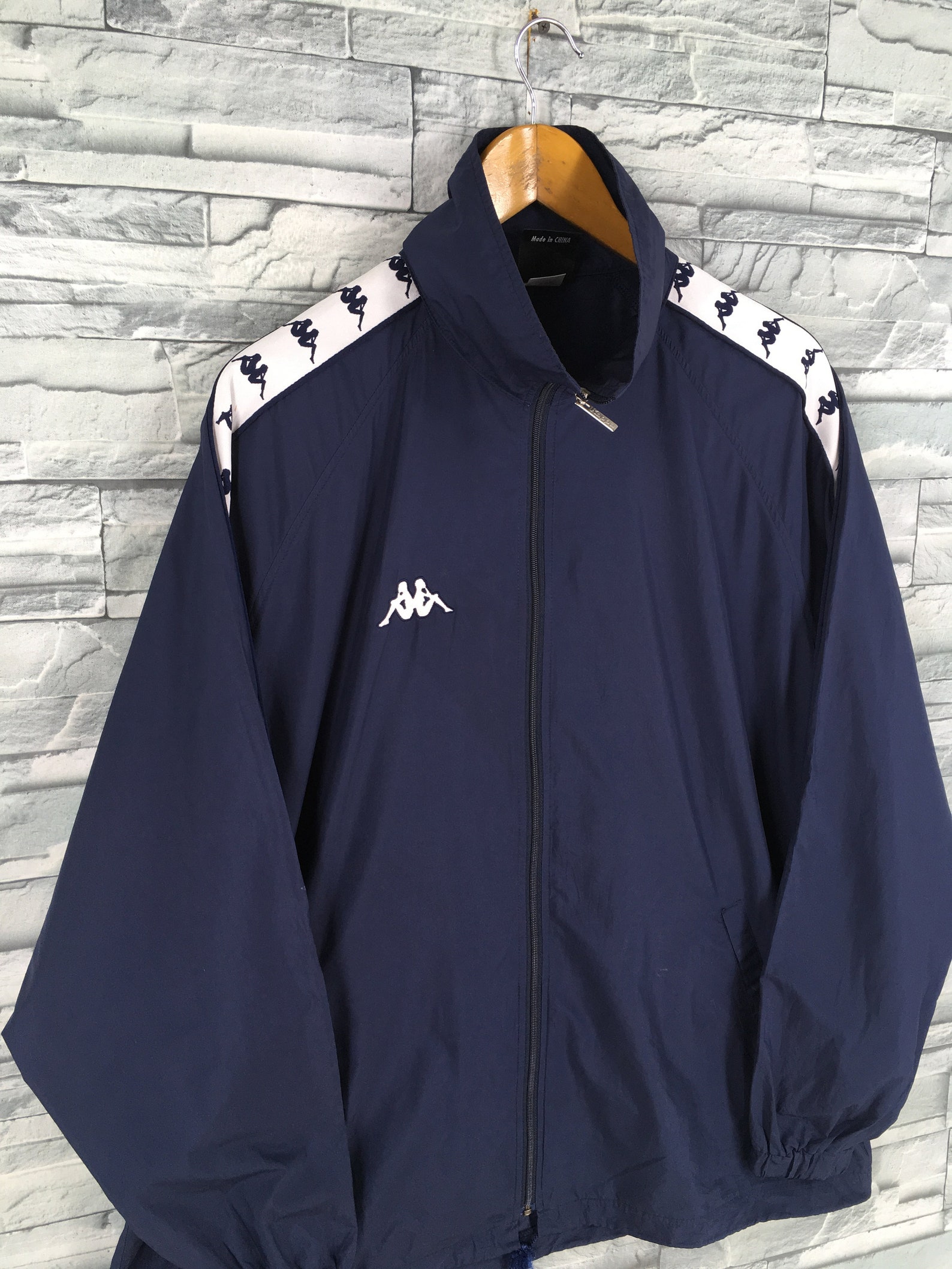 Kappa Sport Italia Tracksuit Jacket Xlarge Vintage 90s Kappa Etsy