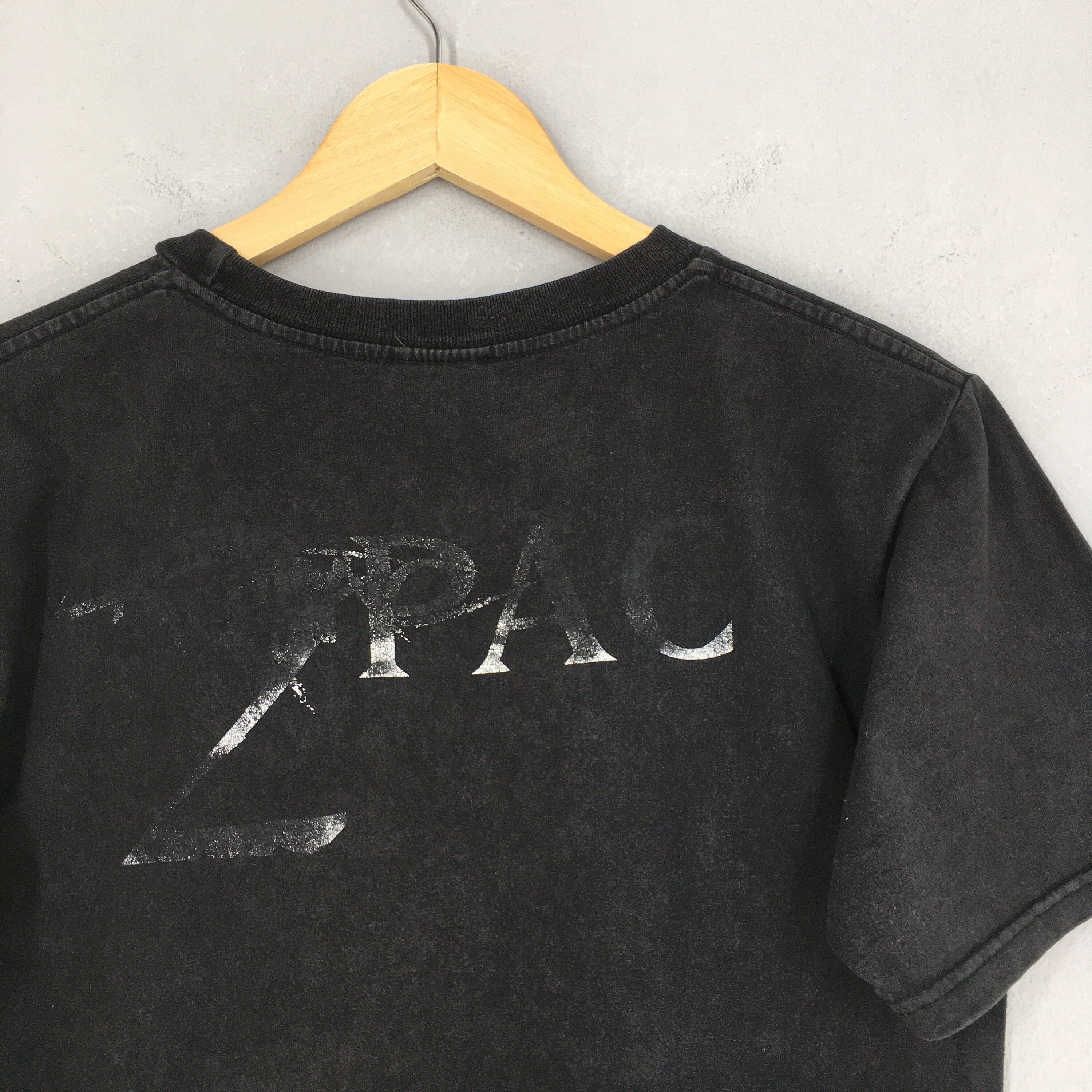 Vintage 90's Tupac Shakur Rapper Makaveli Tees Small 2pac All Eyez