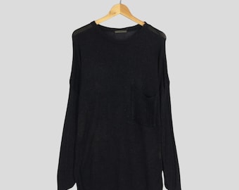 90s W&LT “KISS THE FUTURE\" l/s tee BLK W & Lt Walter Van Beirendonck Wild and Lethal Thrash Kiss