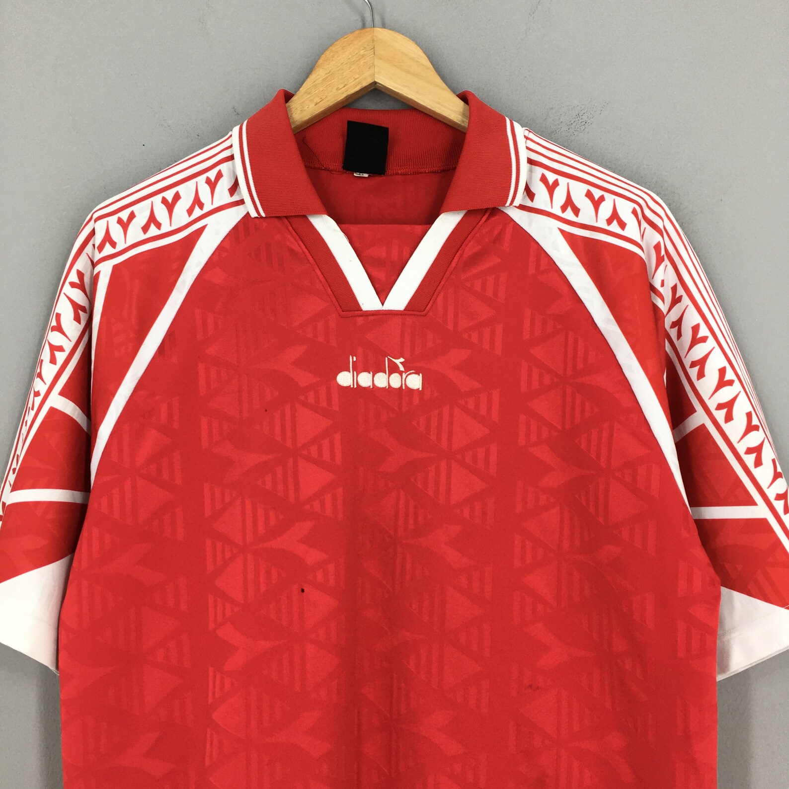 Diadora Football Sport Jersey Medium Vintage anni '90 Etsy