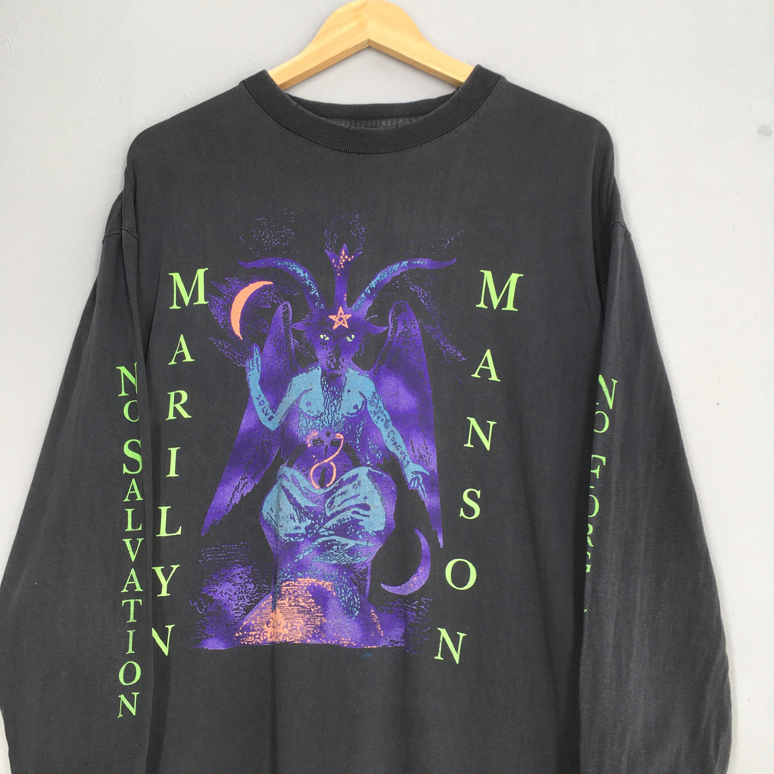 Vintage 90s Marilyn Manson When I'm God Everyone Dies Tshirt Vintage 90s Marilyn Manson When I'm God Everyone Dies Tshirt
