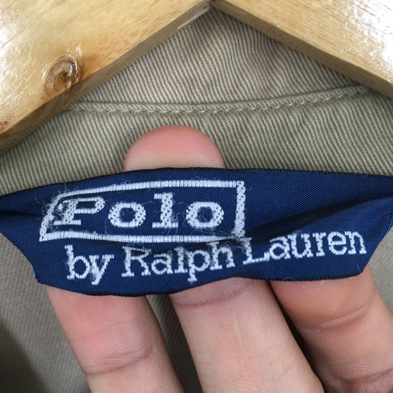 Vintage 90s Polo Ralph Lauren Casual Jacket Zippe… - image 6