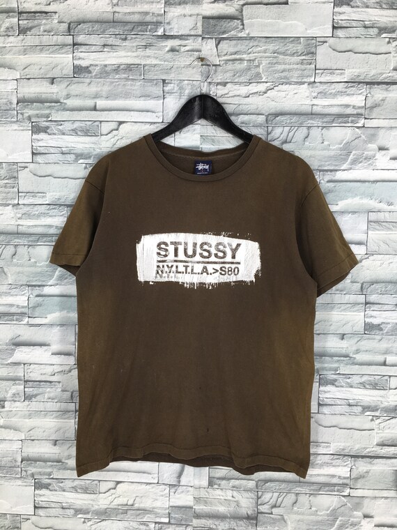 Vintage Stussy Usa T Shirt Large 80s Stussy Spell Out - Etsy