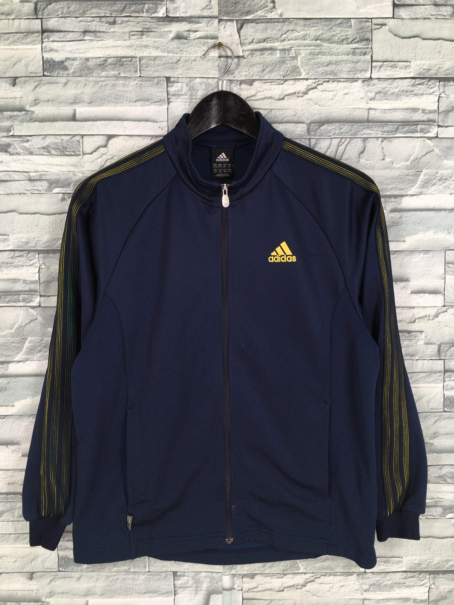 ADIDAS Track Top Jacket Medium Vintage 90's Adidas Etsy