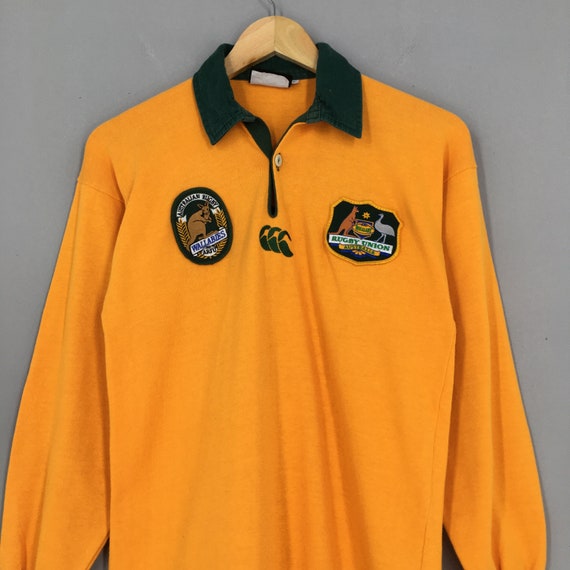 Canterbury Australian Wallabies Rugby Polo Shirt Small Rugby
