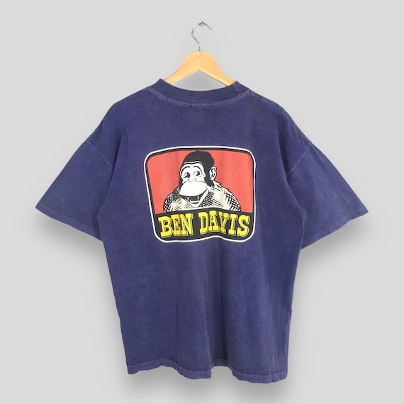 Vintage 90s Ben Davis Blue Tshirt Medium Hip Club Ben Davis Vintage 90s Ben Davis Blue Tshirt Medium Hip Club Ben Davis