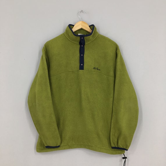 Vintage LL Bean Fleece Sweater Large 90s Ll Bean J
