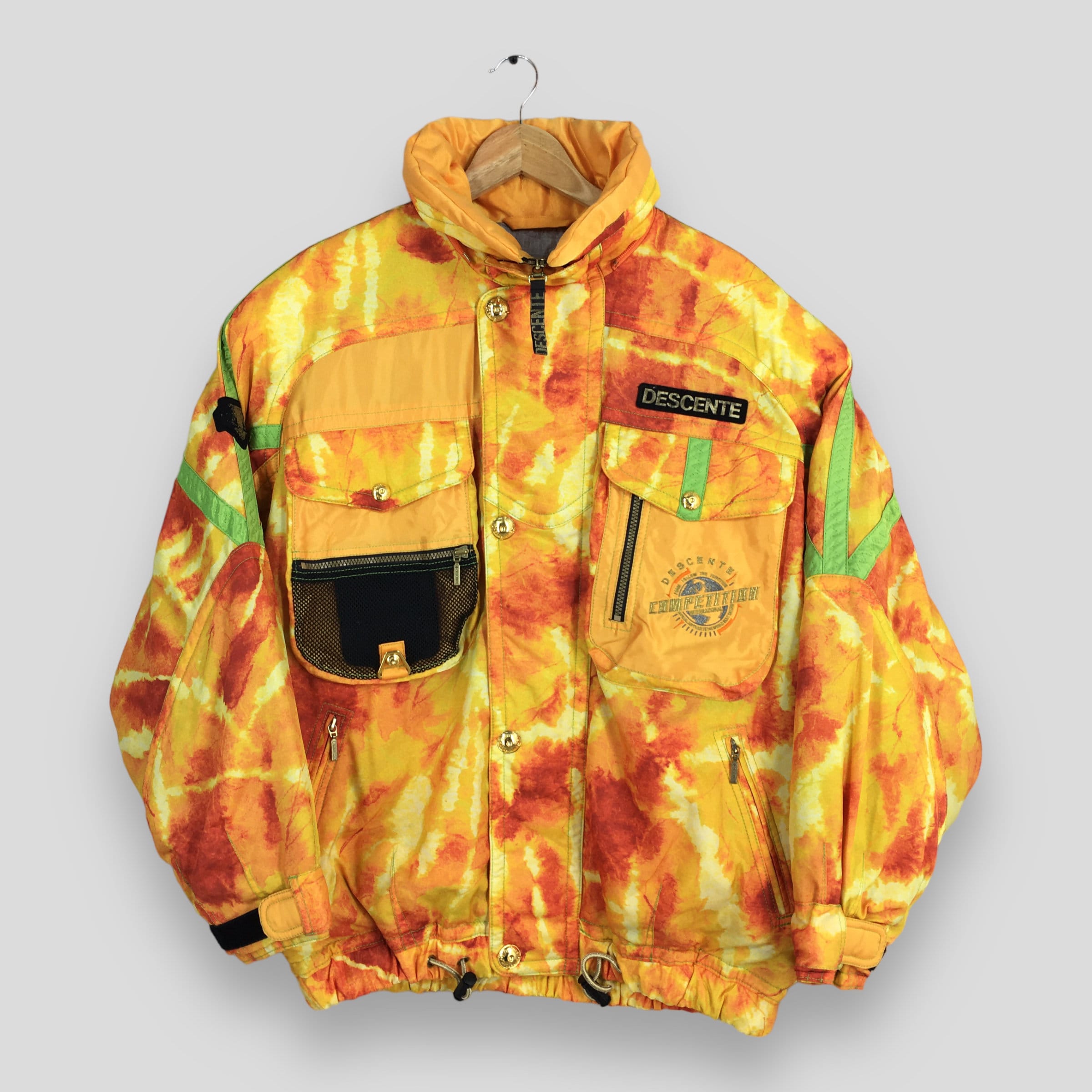 Vintage 80s Descente Ski Wear Jacket Xlarge Asics Descente Skiing