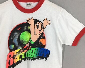 Vintage 1991 Astro Boy Mighty Atom Japanese Anime T Shirt