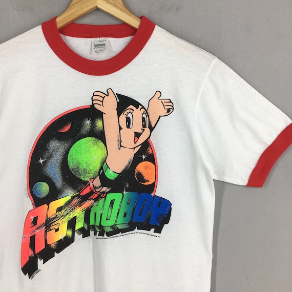 Vintage 1991 Astro Boy Mighty Atom Japanese Anime T Shirt