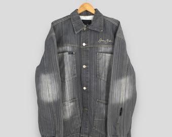 Vintage 1990s Sean John Denim Jean Jacket / Vintage Denim