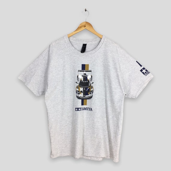 Vintage 90's Tamiya Championship Series Gray T shirt XLarge Tamiya Racing Car Tamiya Ford Racing Rc Tee Size XL