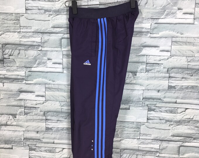 Vintage Adidas Track Pants Women Adidas Blue Sport Pant Running ...