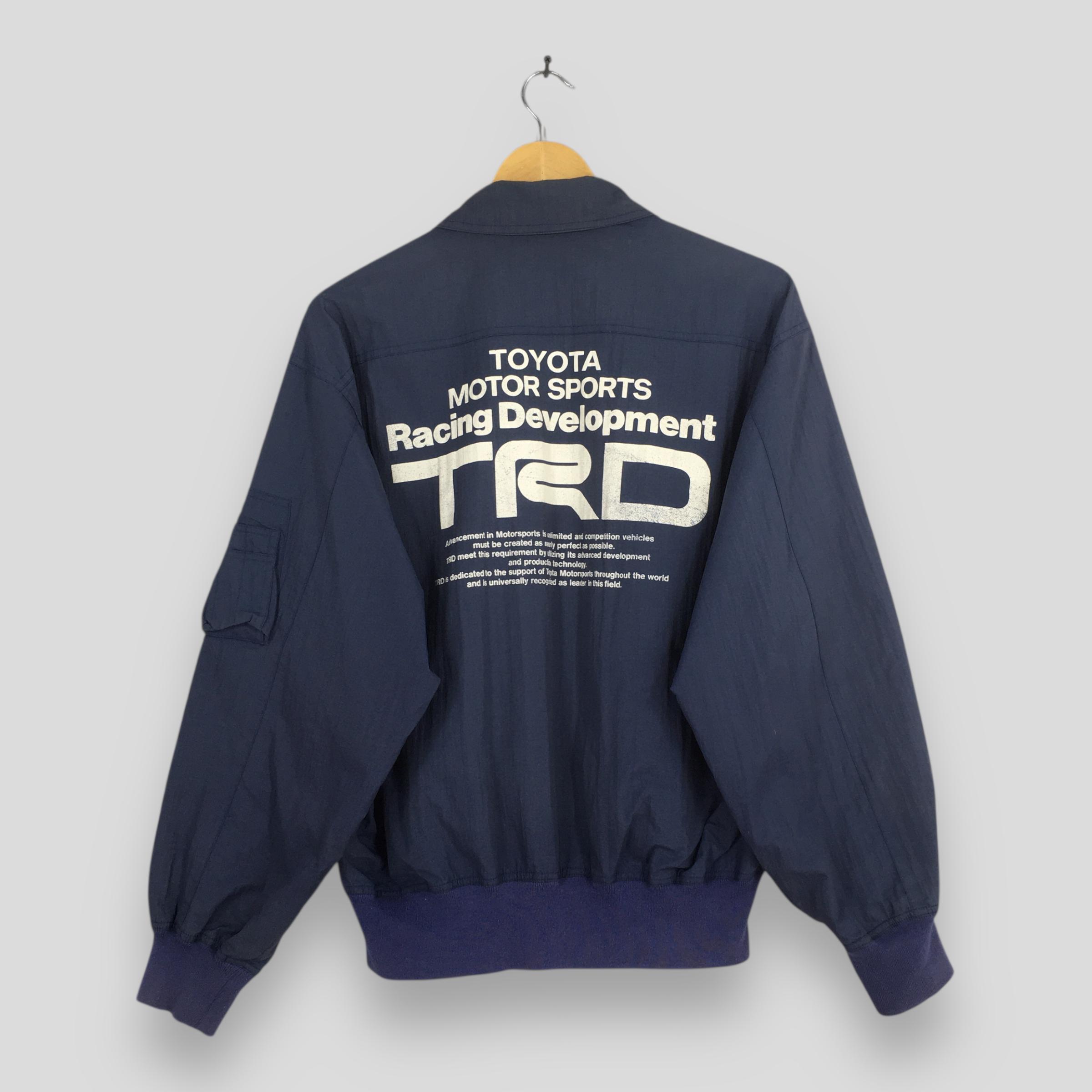 Vintage Toyota TRD Motorsport Racing Car Jacket Medium JDM Japan