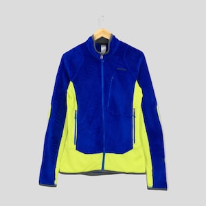 Vintage Patagonia Fleece Blue Sweater Small Patagonia Sportswear Patagonia Multicolor Zipper Jacket Patagonia Synchilla Warmer Coat Size S
