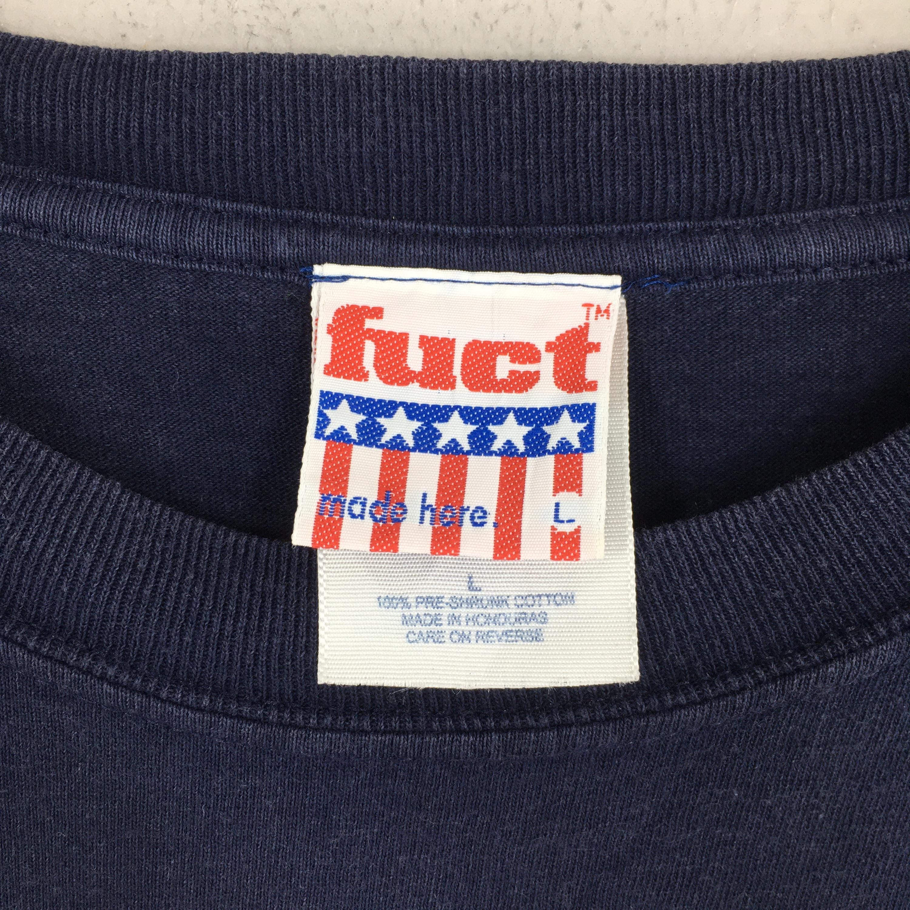 Vintage Fuct Guerilla Warfare Skateboard Tshirt Large Fuct Weapon 