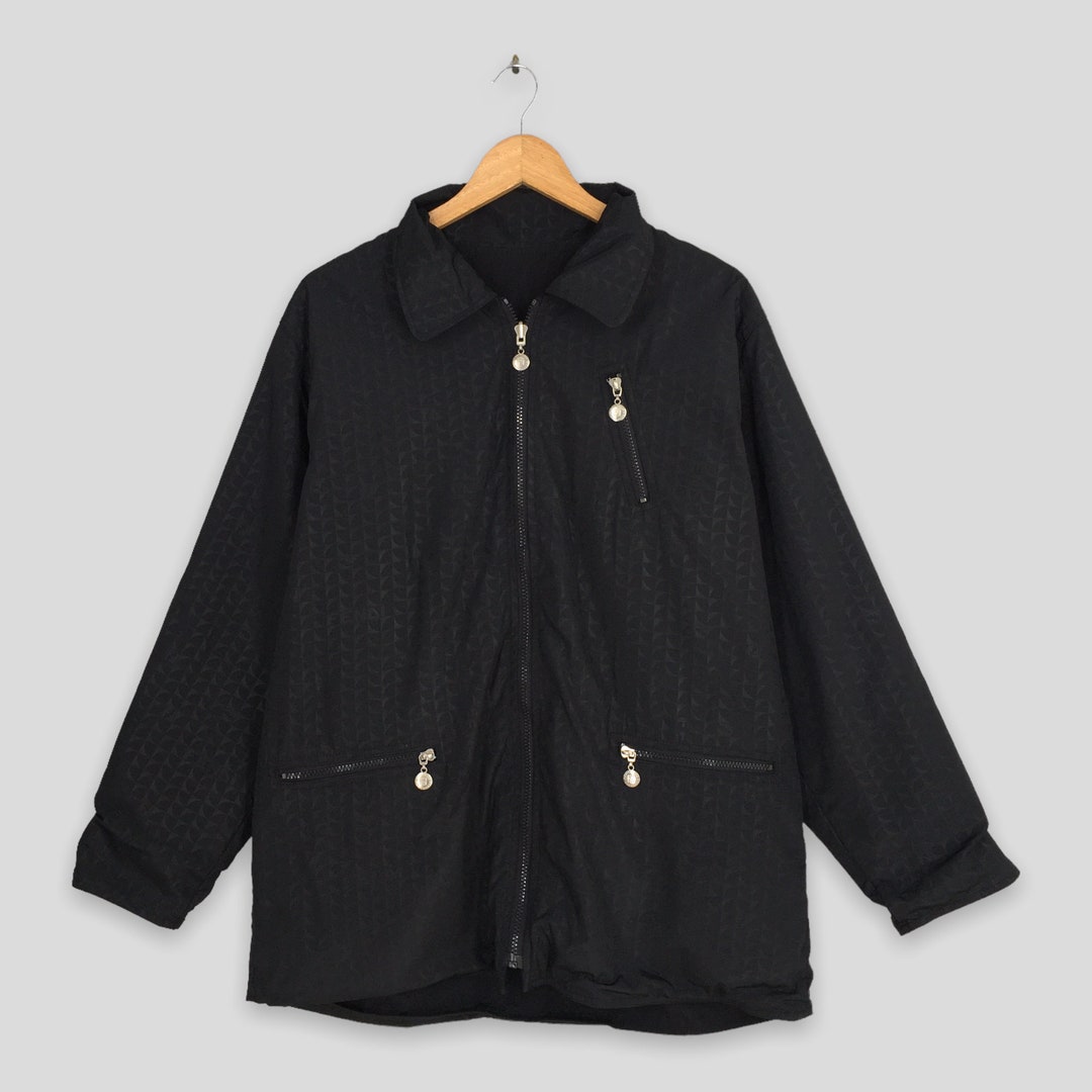〈 FENDI 〉ZuccA Vintage Reversible Jacket Vintage Fendi Zucca Reversible Coach Jacket | 90s - Etsy