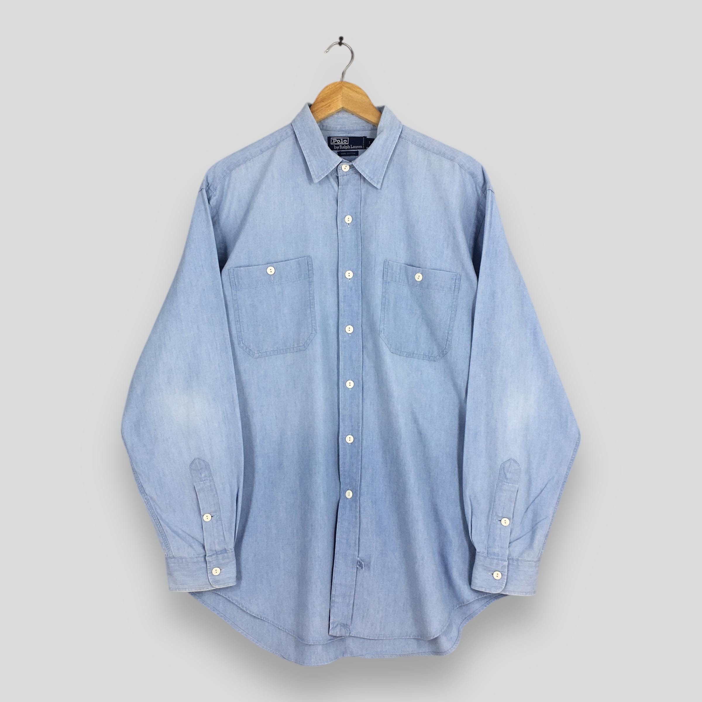 Chemise boutonnée en chambray SoftHemp pour homme