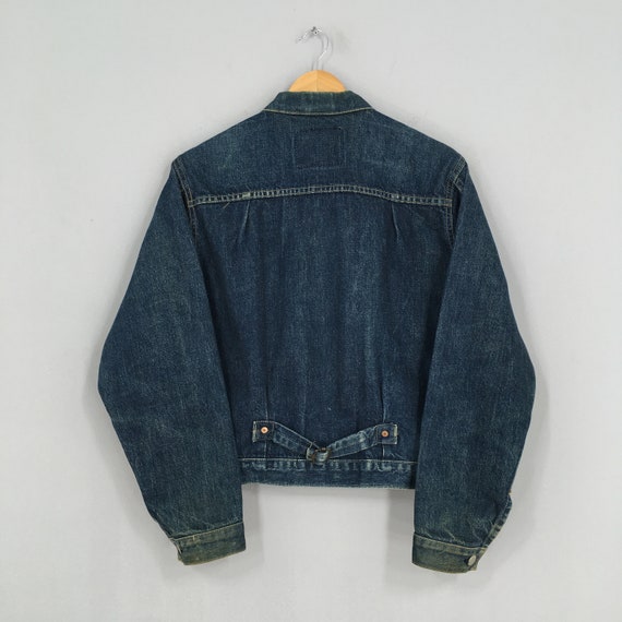 Vintage Levis Big E 70502 Trucker Denim Levis Jeans Jacket 