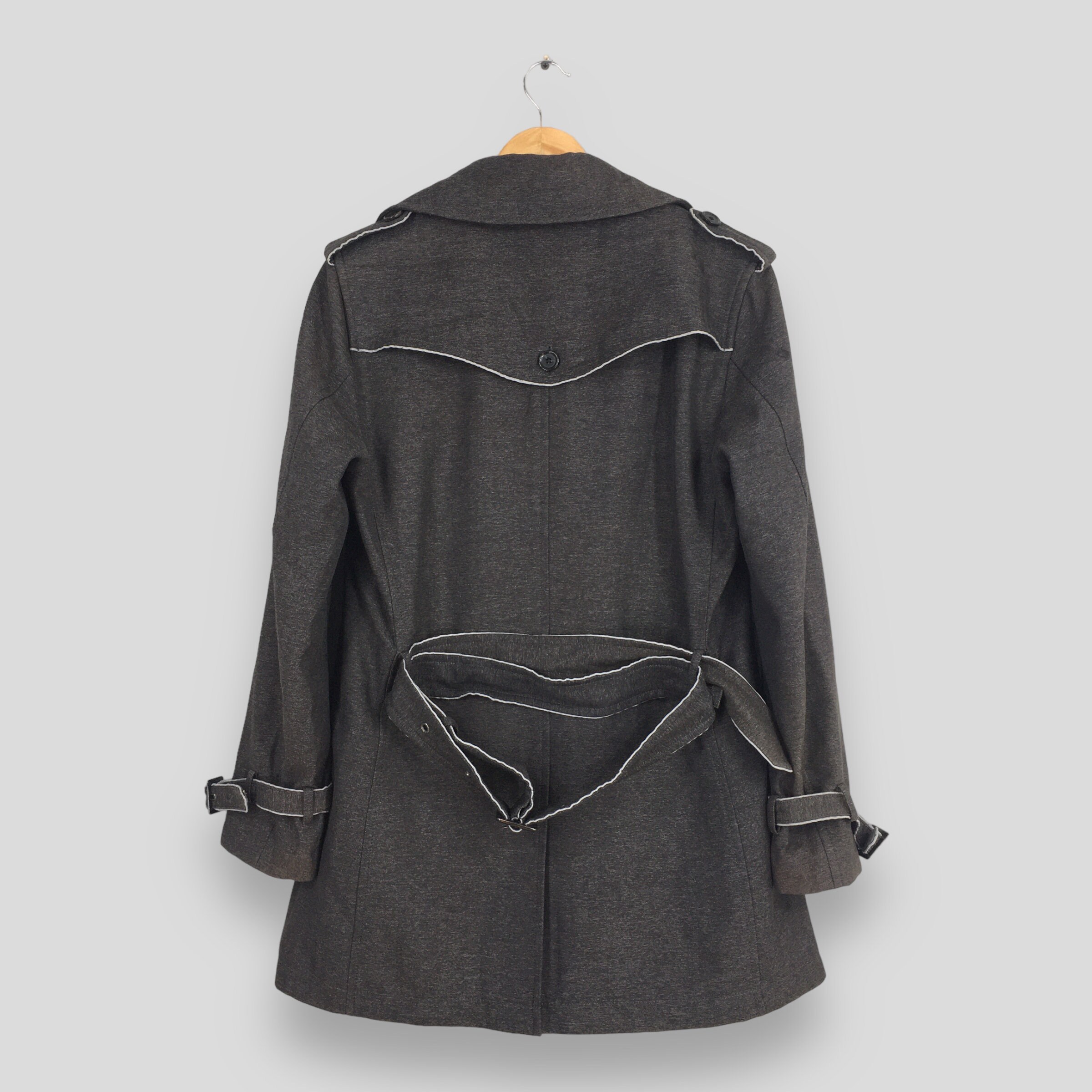 Vintage Katharine Hamnett London Women Long Jacket Medium