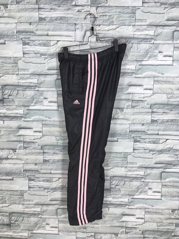adidas black track pants womens