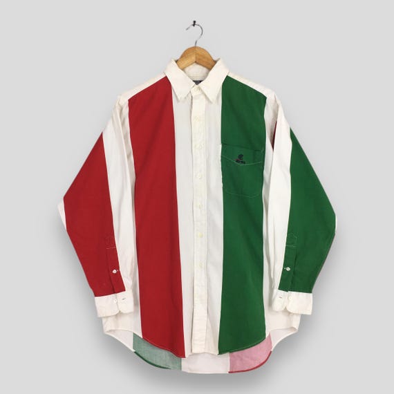 90年代ヴィンテージ ポロ ラルフローレン マルチカラー ストライプ