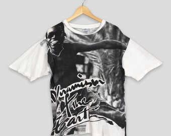 Vintage 80's Overprinted Retro Streetwear Tshirt Medium Skateboarding 90s Ovp Tees Size M