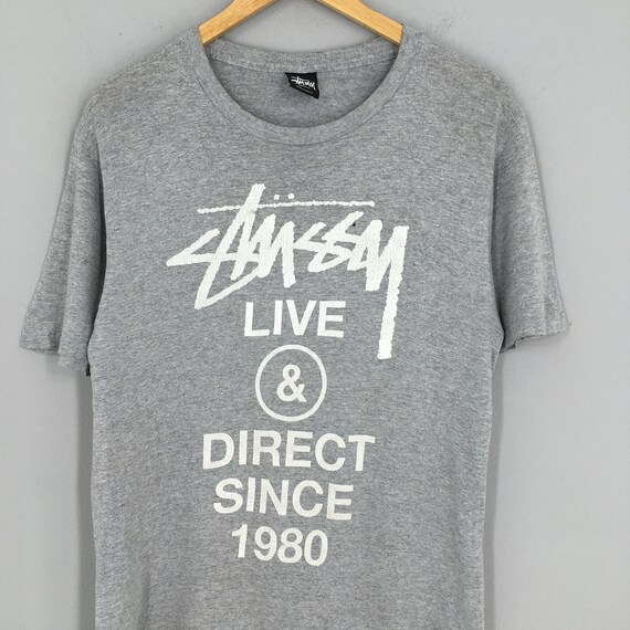 Vintage 90's Stussy World Tour New York Tshirt Small Stussy Live