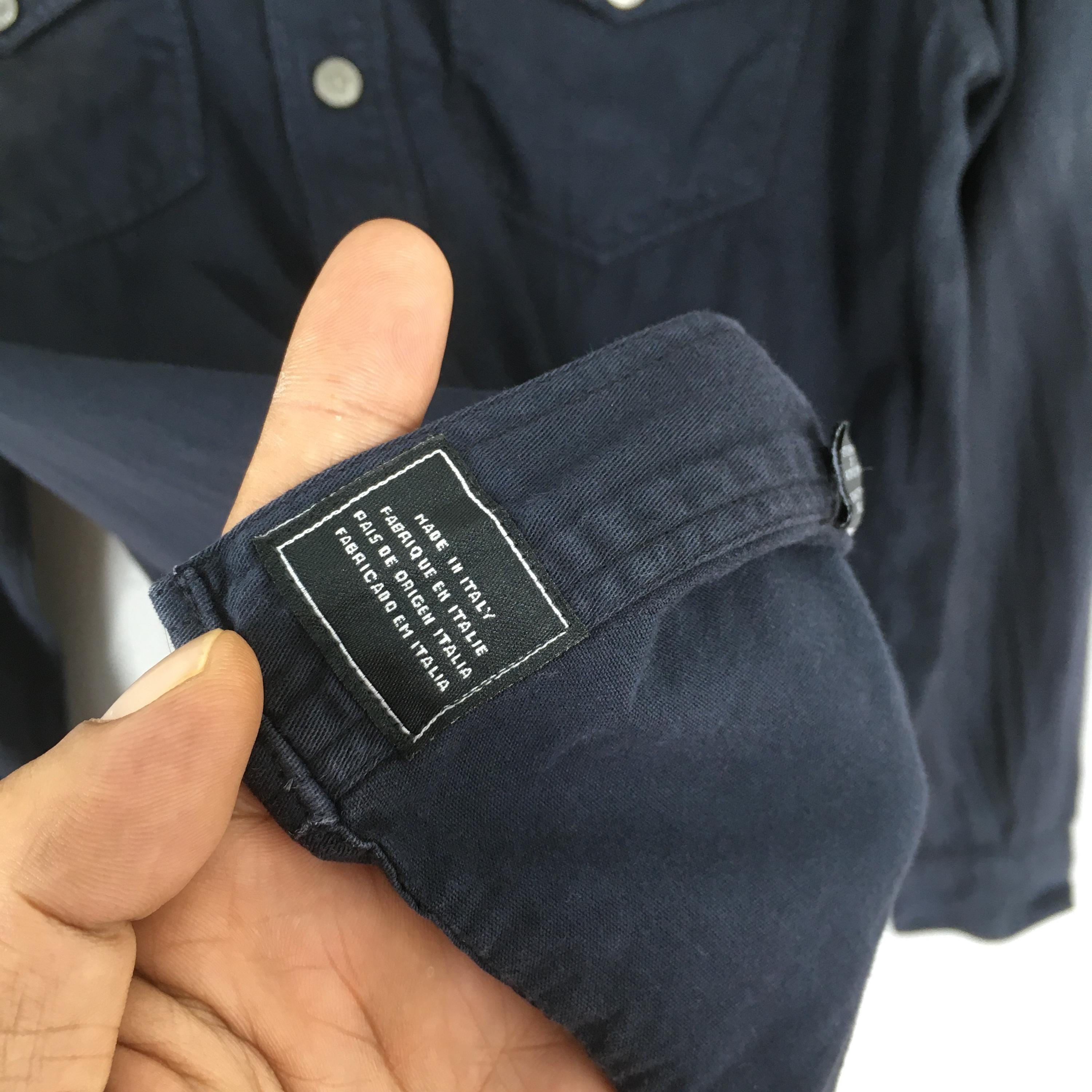 Vintage 90s Versace Jeans Couture Black Shirt Small Versace