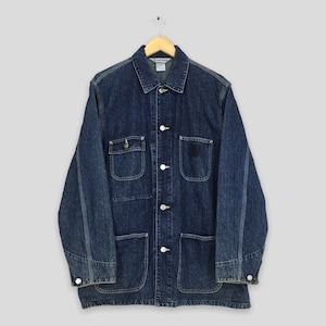 Vintage 80s Jean of Plantation Issey Miyake Denim Jacket Medium