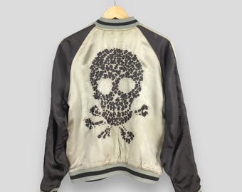 ジャケット・アウター japan vintage skajamper souvenir jacket JAPAN SOUVENIR JACKET（44TH FIGHTER BOMBER SQDN） - 古着屋