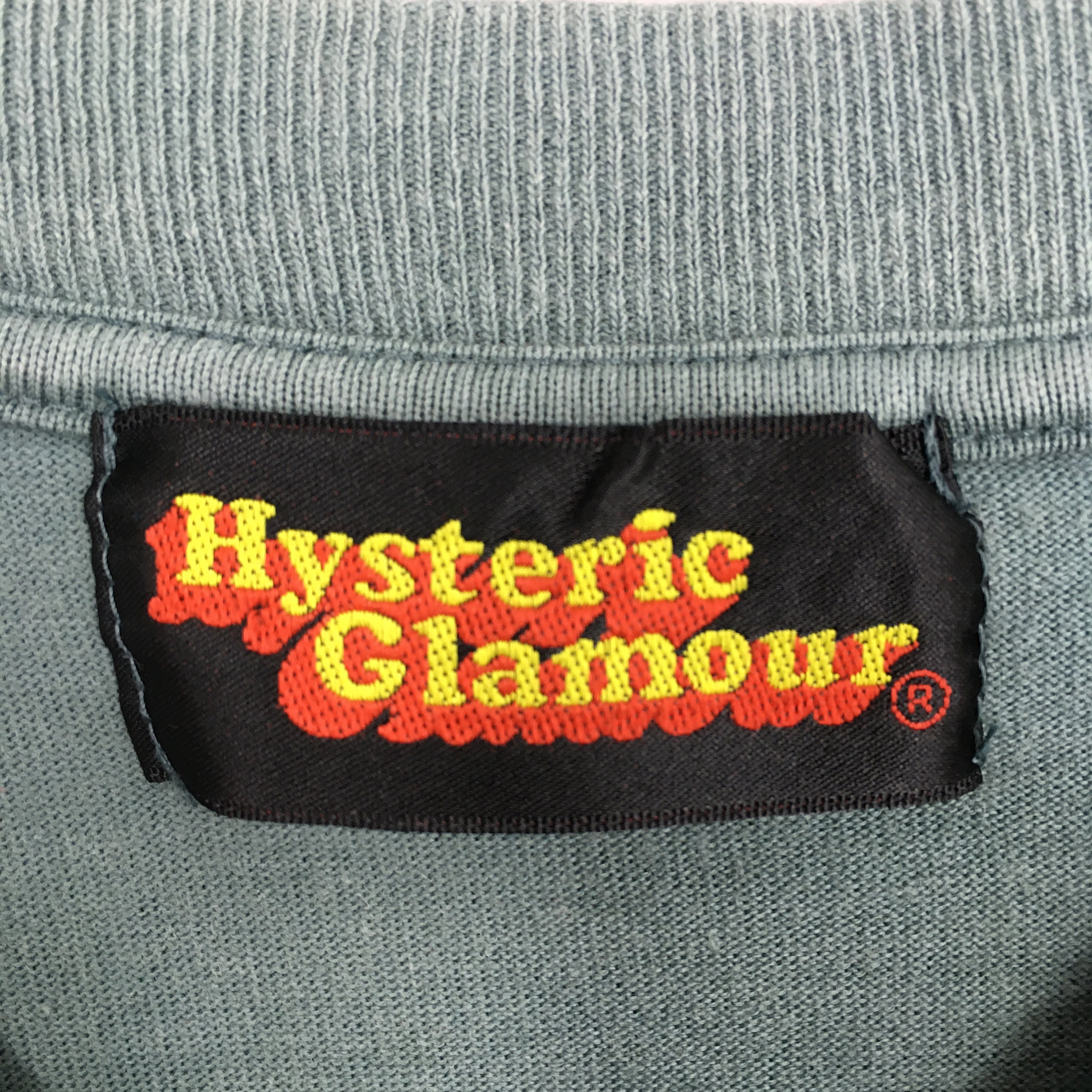 【希少】HYSTERIC GLAMOUR JAM ON HYSTERIC XL Hysteric Glamour Japan Rock 98 Green T Shirt Small Hysteric