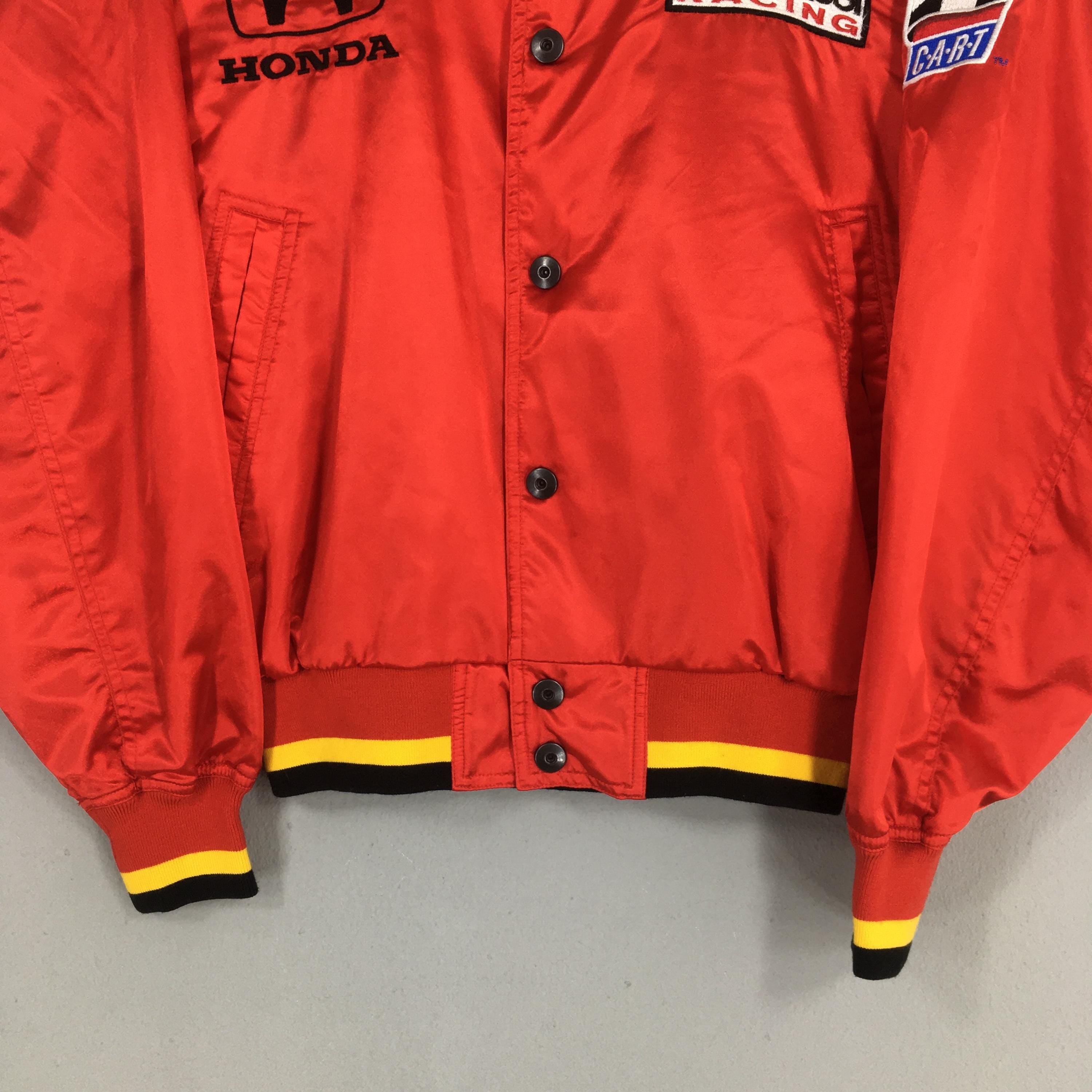 Vintage Honda Racing Indy Grand Prix Jacket Small Honda Chip