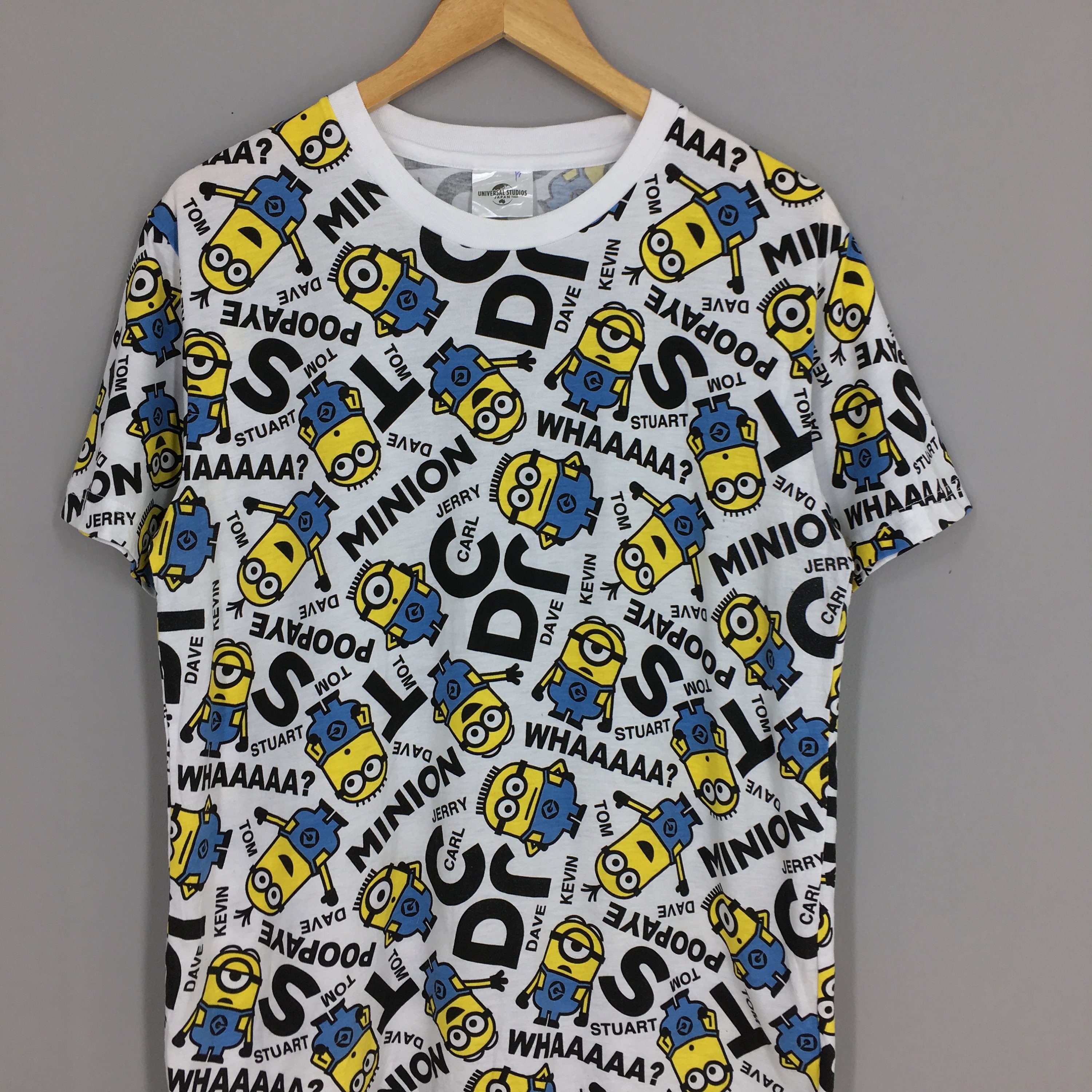 Vintage Minion Cartoon T Shirt Women Large Minion All Over - Etsy Vintage Minion Cartoon T Shirt Women Large Minion All Over - Etsy